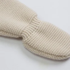 Trois Kilos Sept Pantalon en maille Sable 0-1 mois