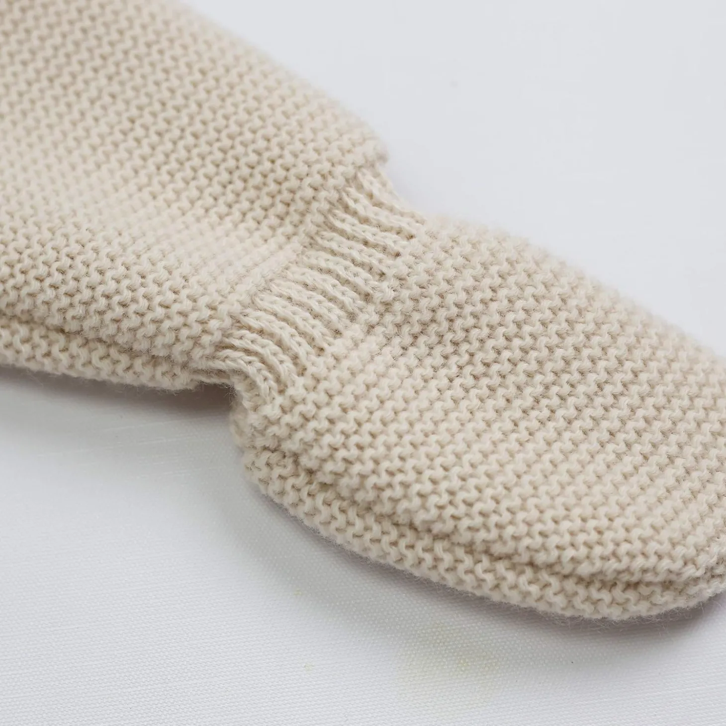 Trois Kilos Sept Pantalon en maille Sable 0-1 mois