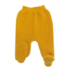 Trois Kilos Sept                    Pantalon Maille    Moutarde            0-1 mois