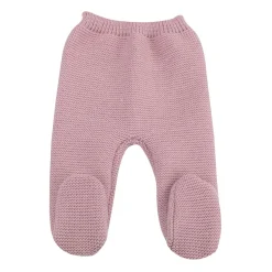Trois Kilos Sept                    Pantalon Maille    Vieux rose            0-1 mois