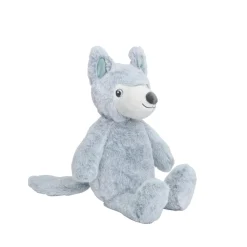 Trois Kilos Sept                    Peluche musicale    Loup Gris Chiné