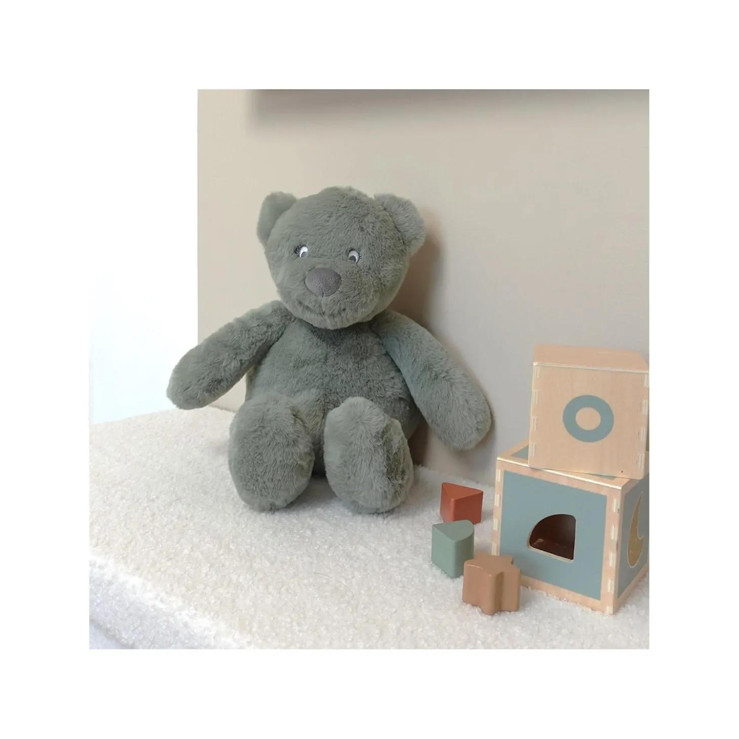 Trois Kilos Sept Peluche Ours Honey Argile