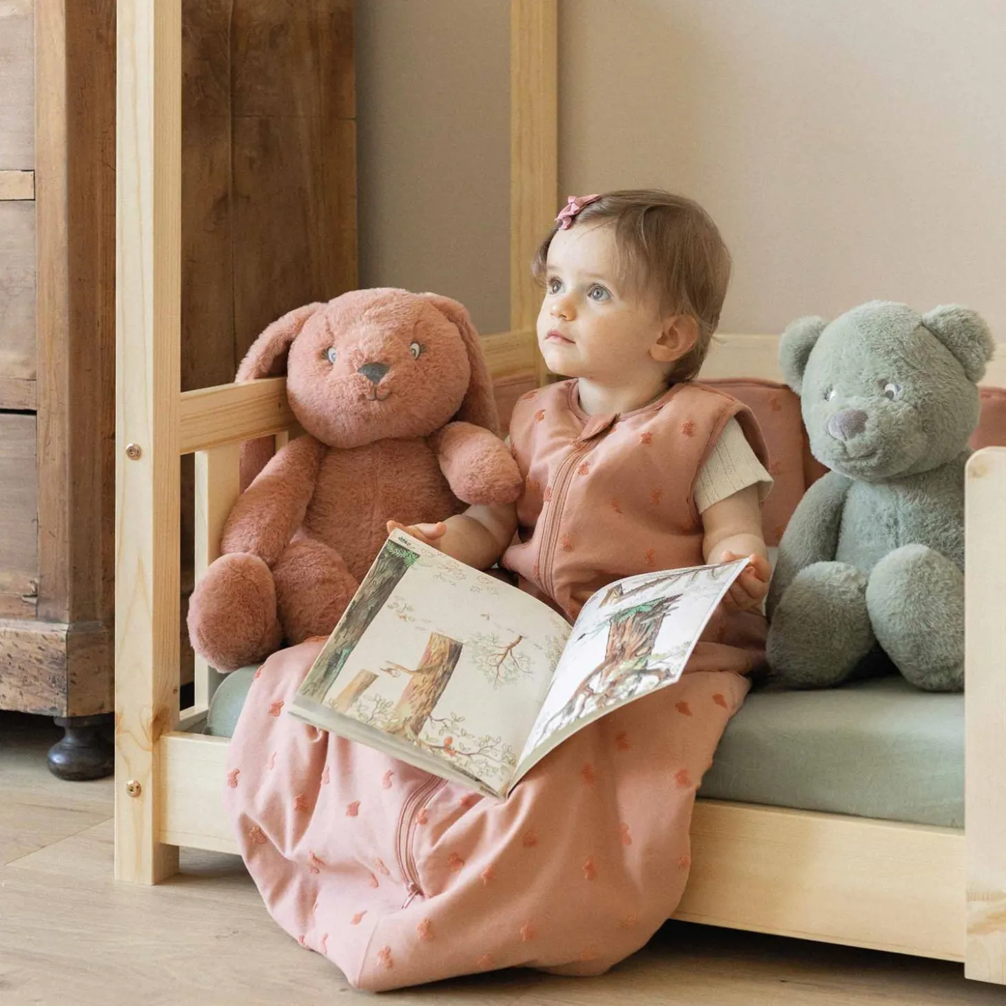 Trois Kilos Sept Peluche Ours Honey Argile
