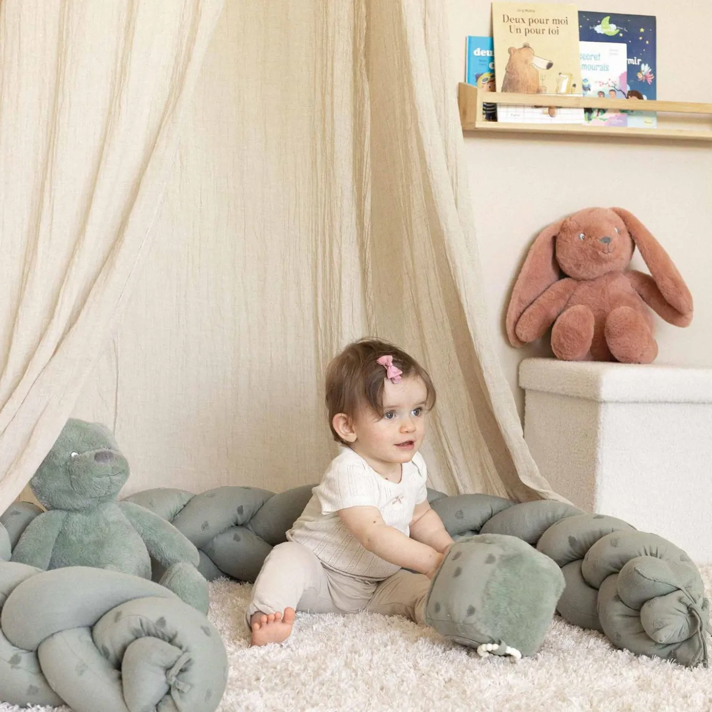 Trois Kilos Sept Peluche Ours Honey Argile