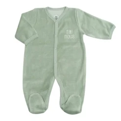 Trois Kilos Sept                    Pyjama Dors-Bien Mini Nous    Olive