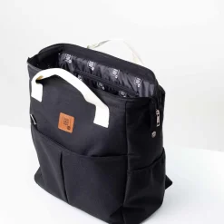 Trois Kilos Sept                    Sac à dos à Langer    Noir