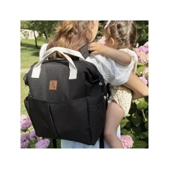 Trois Kilos Sept                    Sac à dos à Langer    Noir