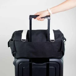 Trois Kilos Sept Sac à langer à Bandoulière Noir