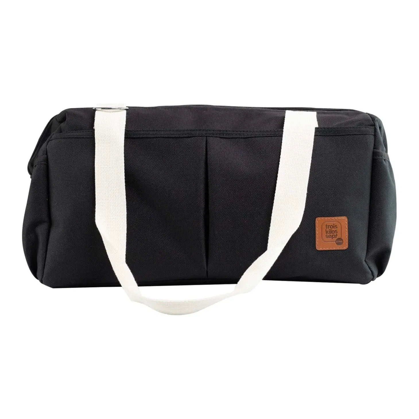 Trois Kilos Sept Sac à langer à Bandoulière Noir
