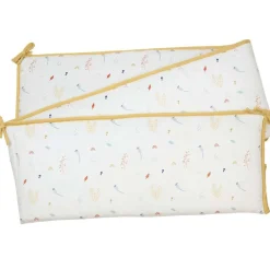 Trois Kilos Sept Tour de lit Cache cache en fôret Boisé 23 x 180 cm