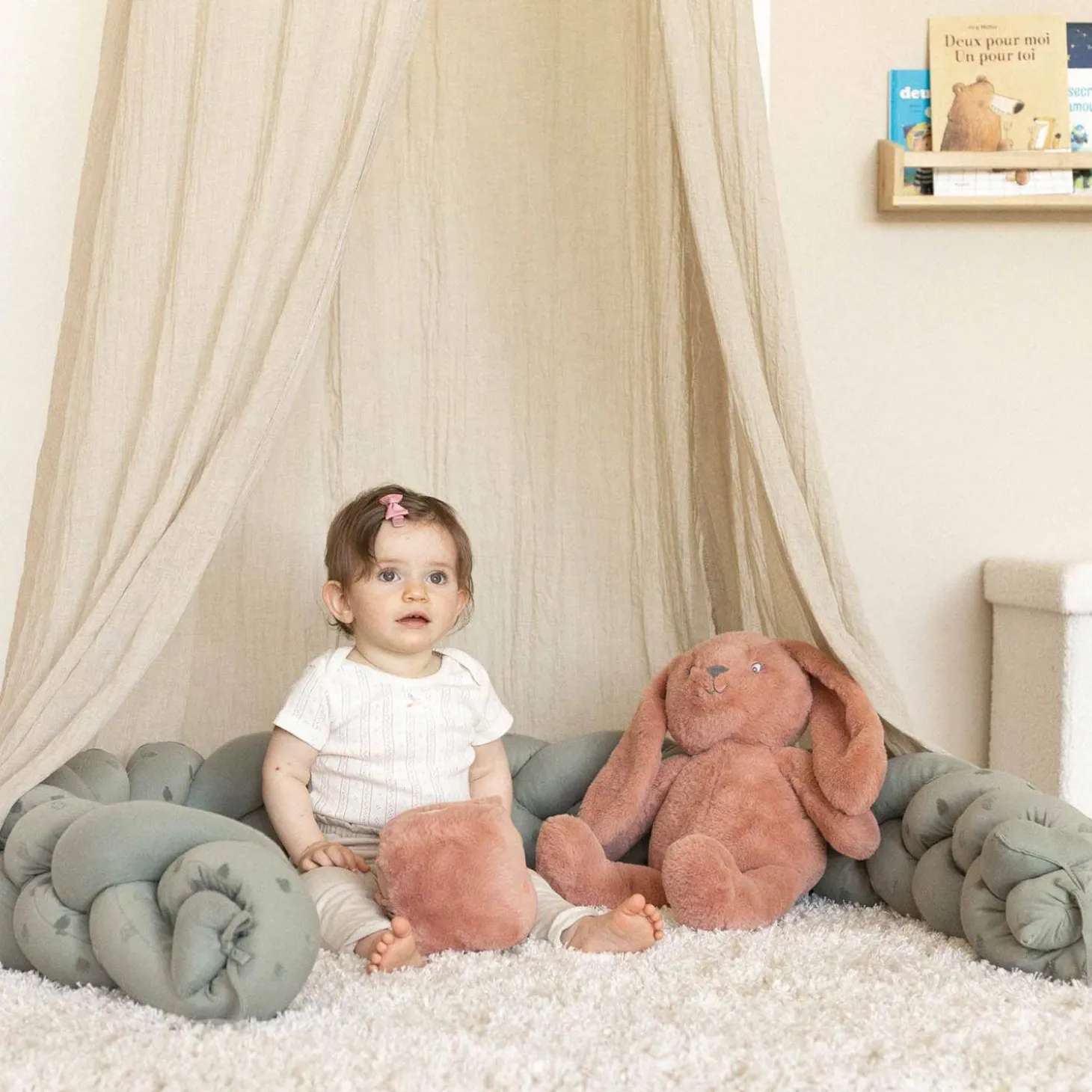 Trois Kilos Sept Tresse décorative Argile 200 cm