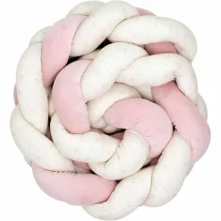 Trois Kilos Sept Tresse décorative Rose 200 cm