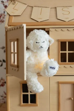 Trois Kilos Sept Veilleuse wooly Blanc
