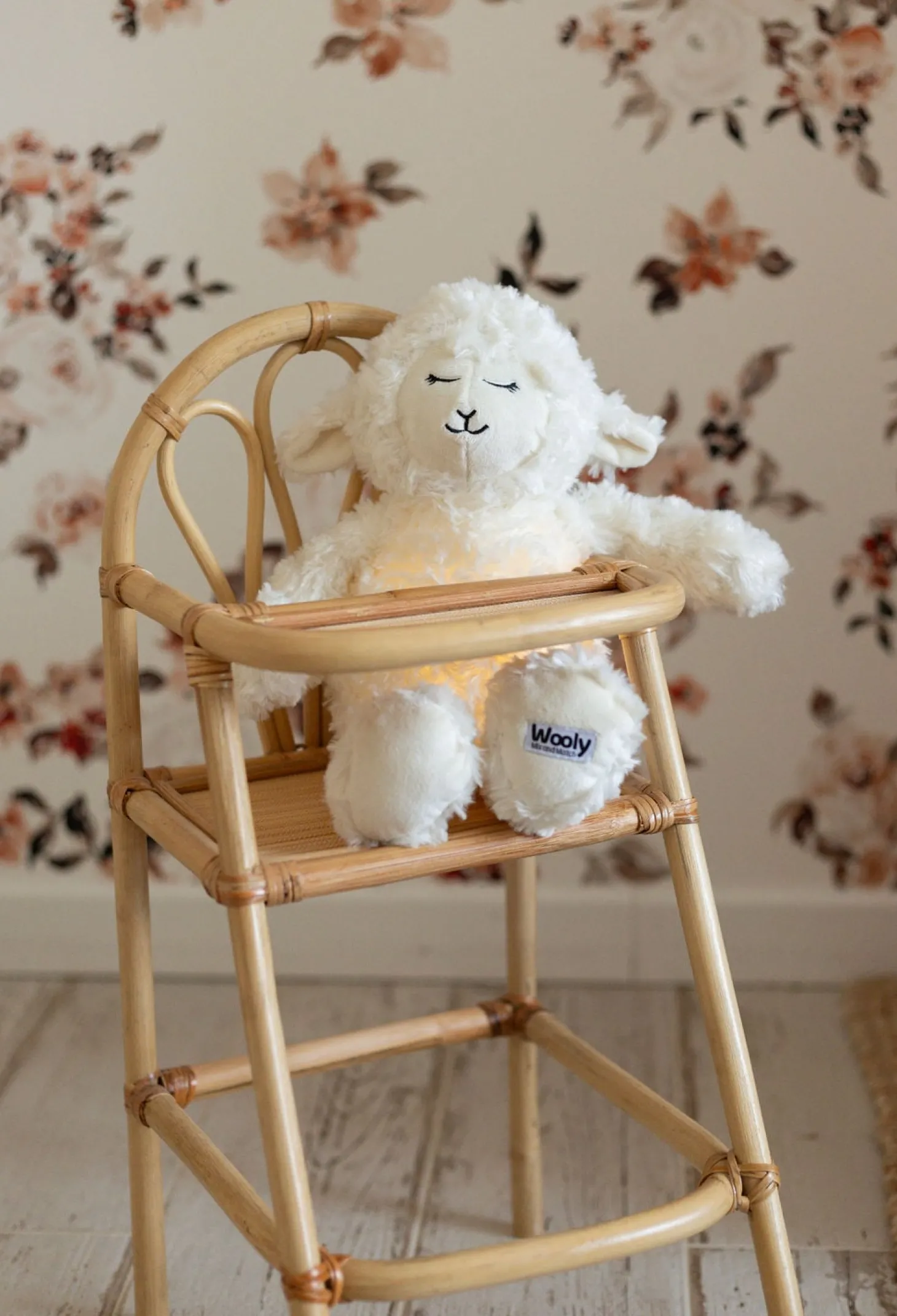 Trois Kilos Sept Veilleuse wooly Blanc