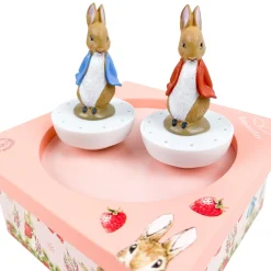 Trousselier Boîte à musique Cube Peter Rabbit© Fraises Rose