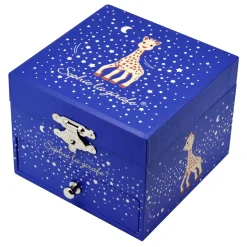 Trousselier                    Boîte à musique Sophie La Girafe Milky Way    Bleu