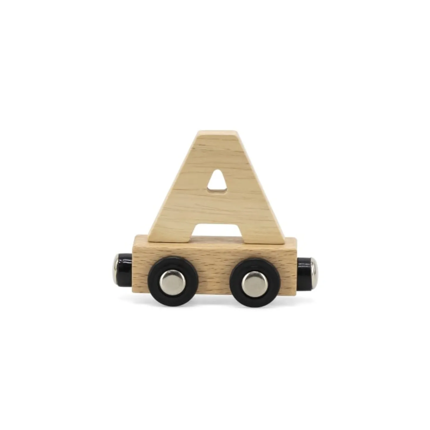 Tryco Lettre Train Naturel Lettre A Bois Naturel