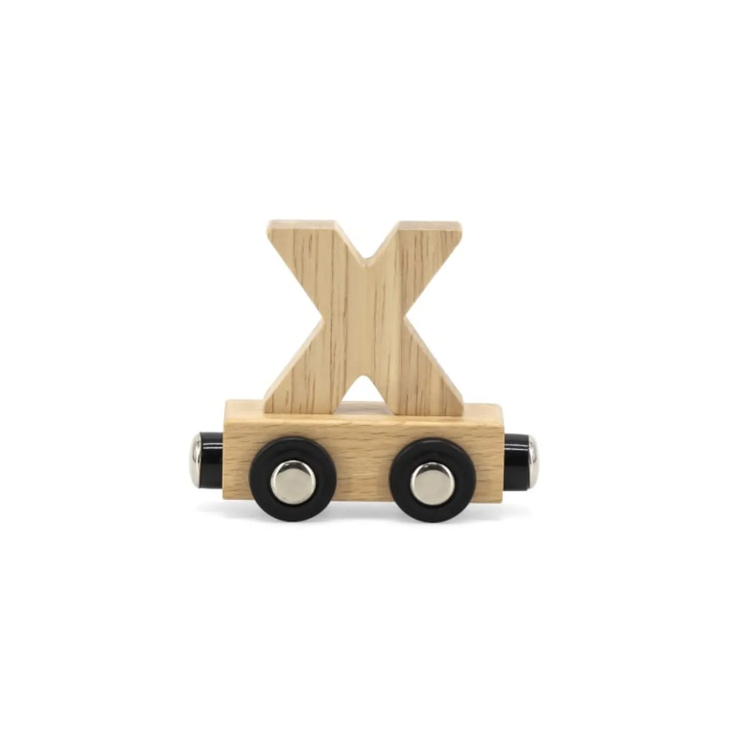 Tryco Lettre Train Naturel Lettre X Bois Naturel