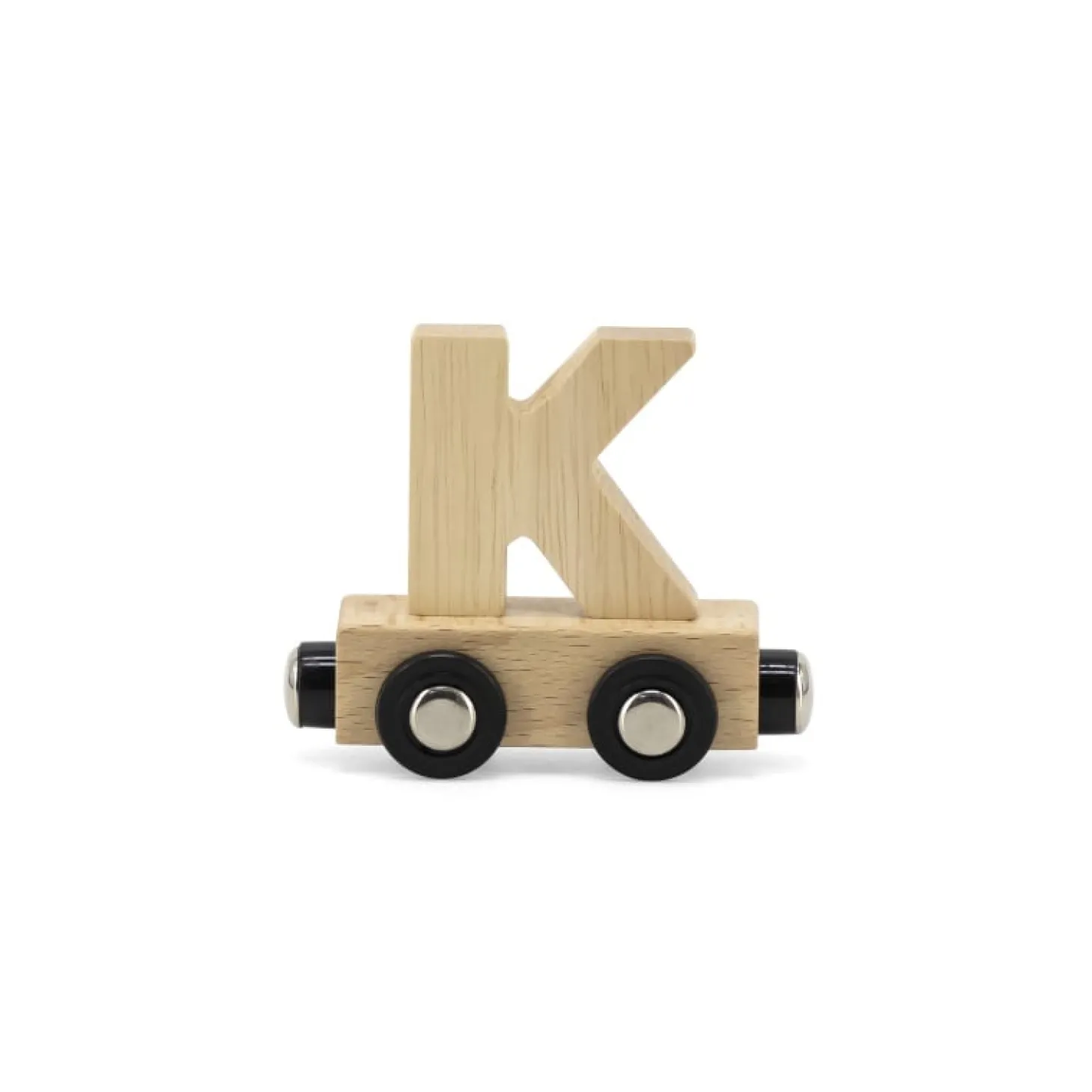Tryco Lettre Train Naturel Lettre K Bois Naturel