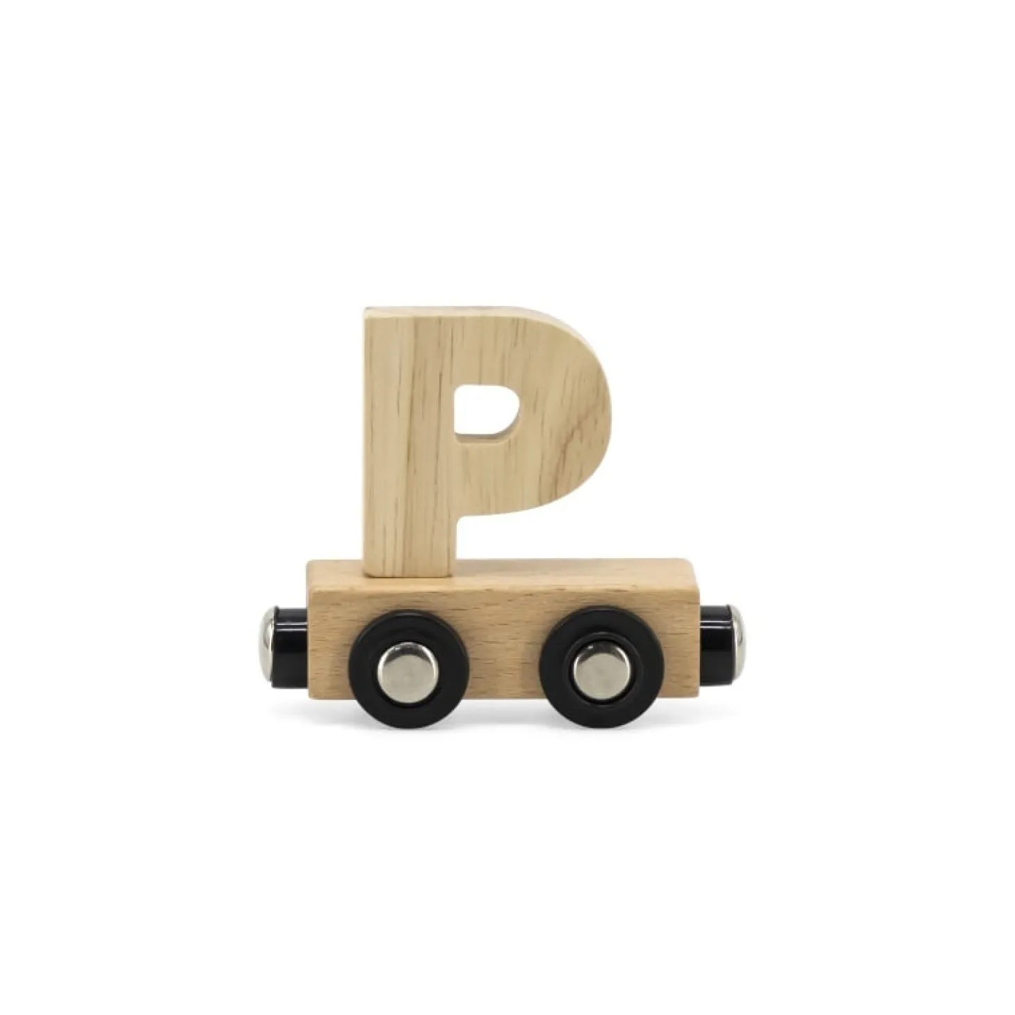 Tryco Lettre Train Naturel Lettre P Bois Naturel
