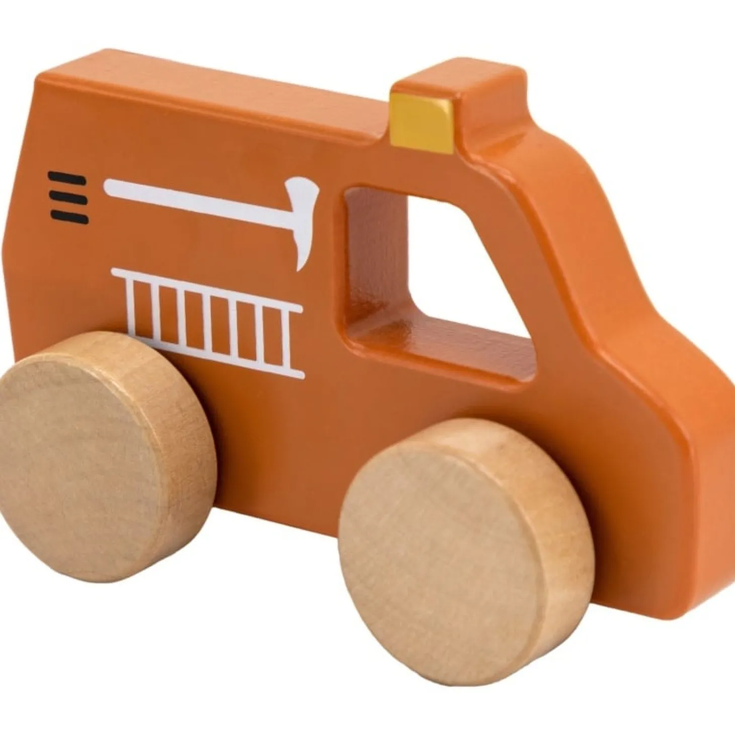 Tryco Voiture pompier en bois Bois Coloré