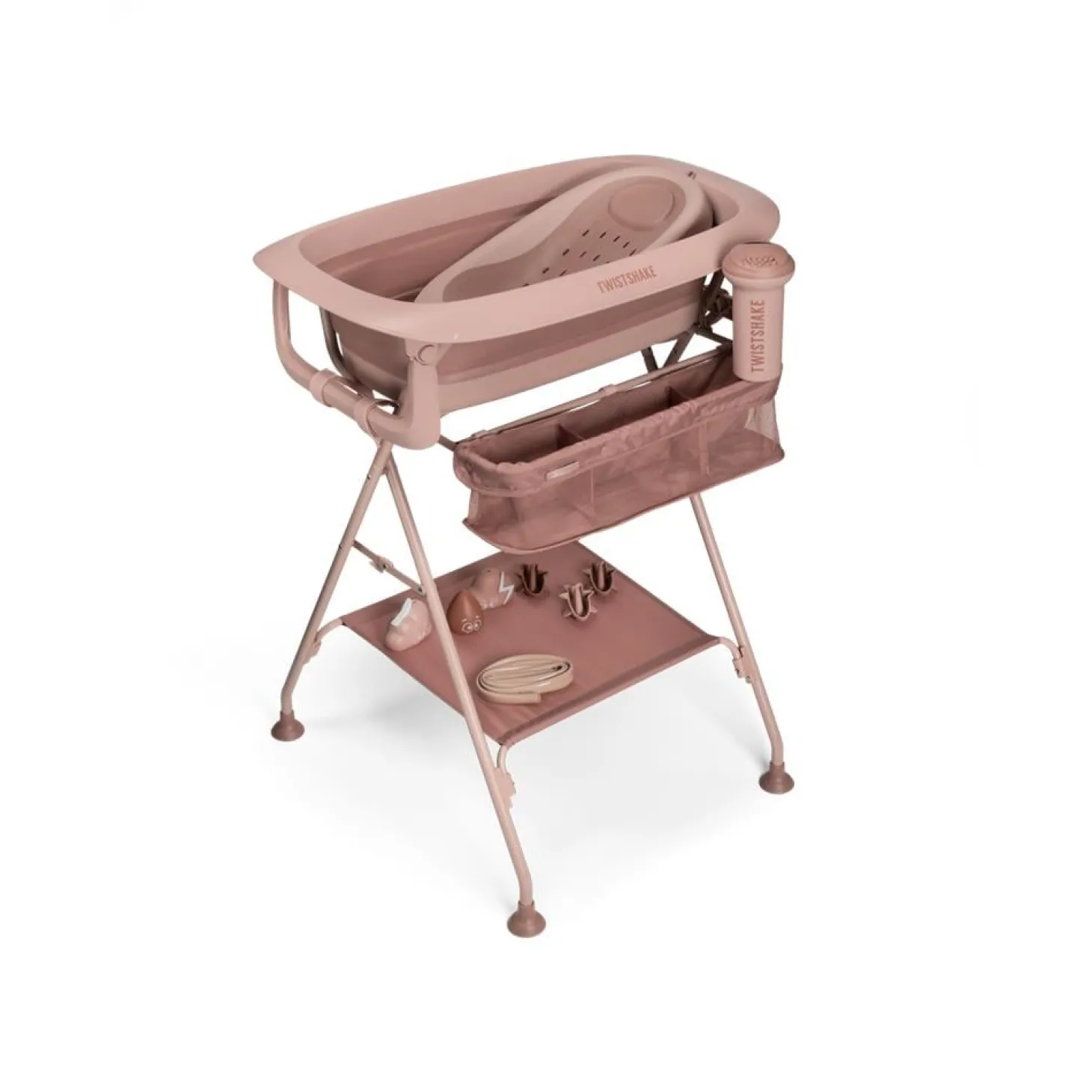 Twistshake Kit de bain luxueux V2 rose délavé