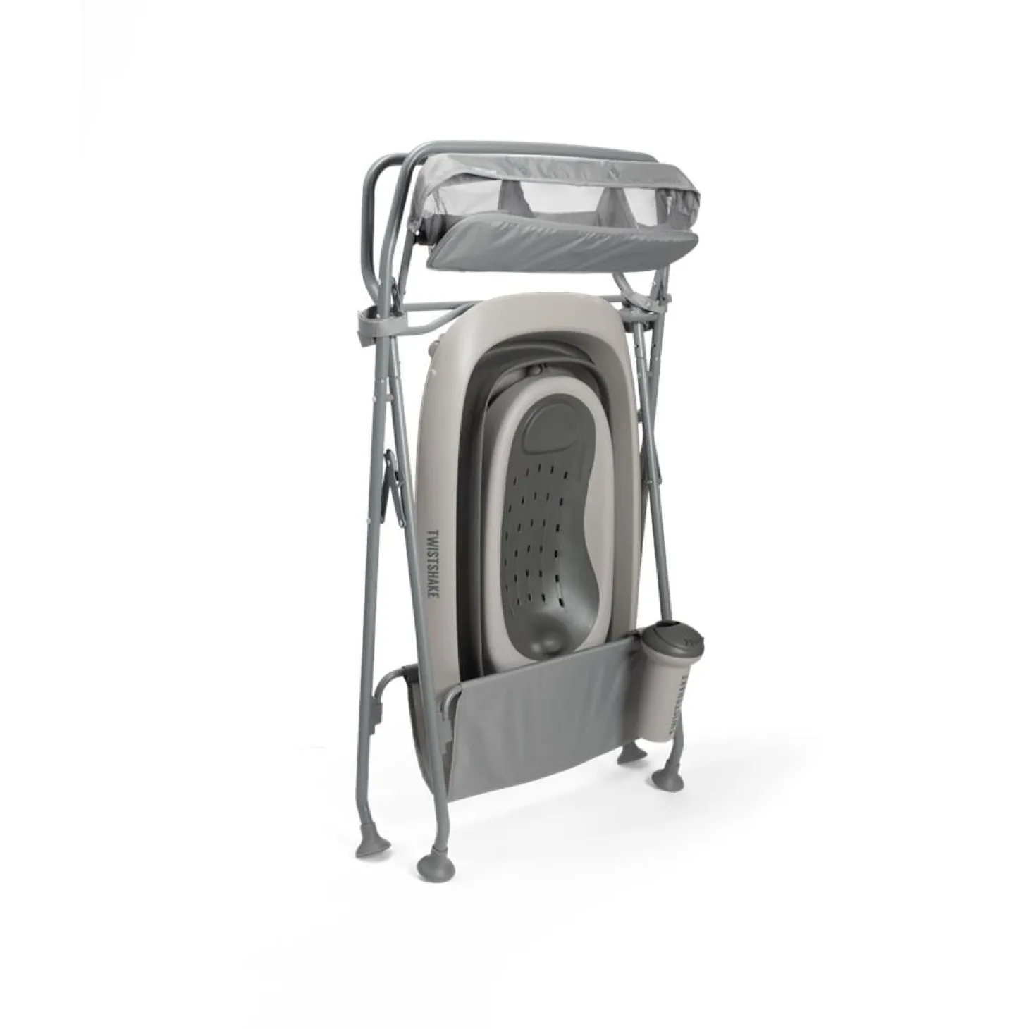 Twistshake Kit de bain luxueux V2 gris délavé