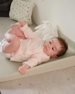 Twistshake Matelas à langer délavé Beige