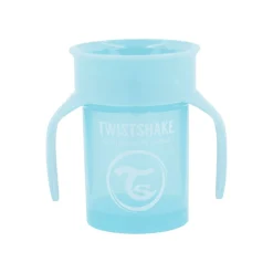 Twistshake                    ​​Tasse 360    Pastel Bleu            6 mois