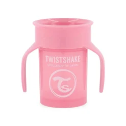 Twistshake                    ​​Tasse 360    Pastel Rose            6 mois