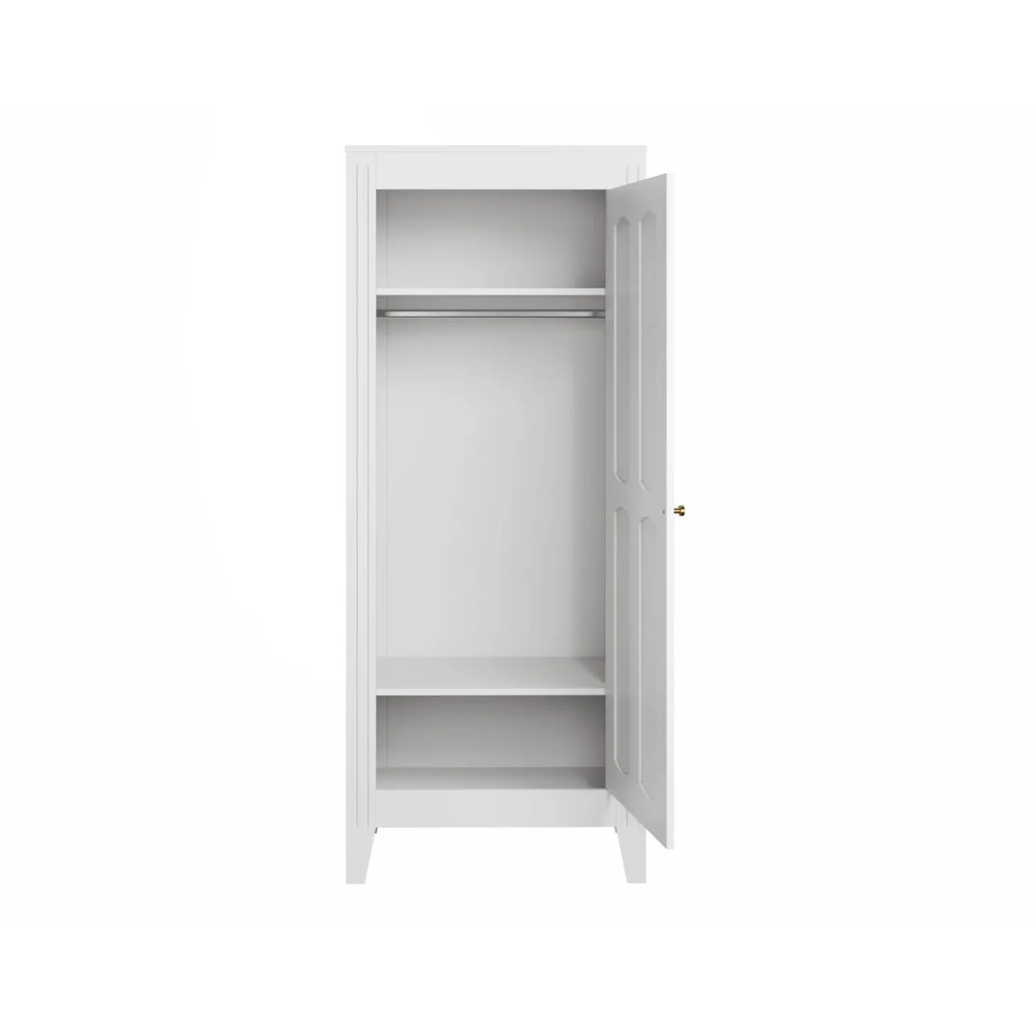 Vox Armoire 1 porte Milenne Blanc