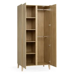Vox                    Armoire 2 Portes Muve    Chêne