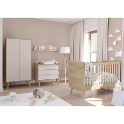 Vox                    Armoire 2-portes Vintage Fresh    Chêne/Sable-Beige