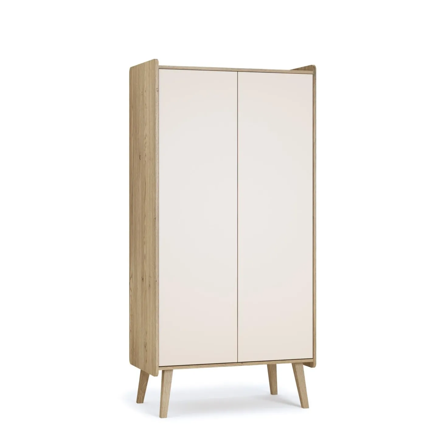 Vox Armoire 2-portes Vintage Fresh Chêne/Sable-Beige