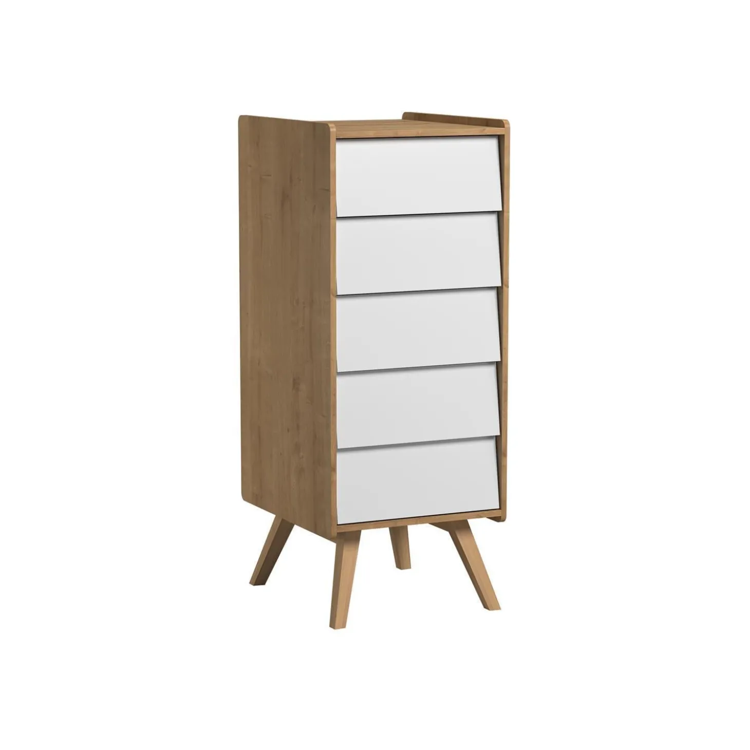 Vox Chiffonnier Vintage Bois/Blanc