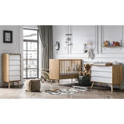 Vox Chiffonnier Vintage Bois/Blanc