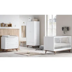 Vox Commode Mid II Blanc/Noix