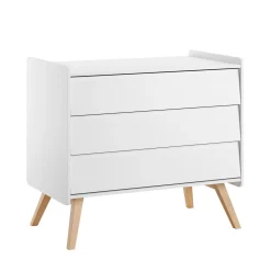 Vox Commode Vintage Blanc/chêne