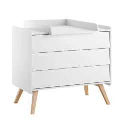 Vox Commode Vintage Blanc/chêne