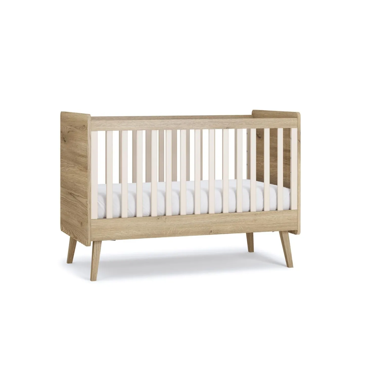 Vox Lit évolutif Vintage Fresh Chêne/Sable-Beige 70x140 cm