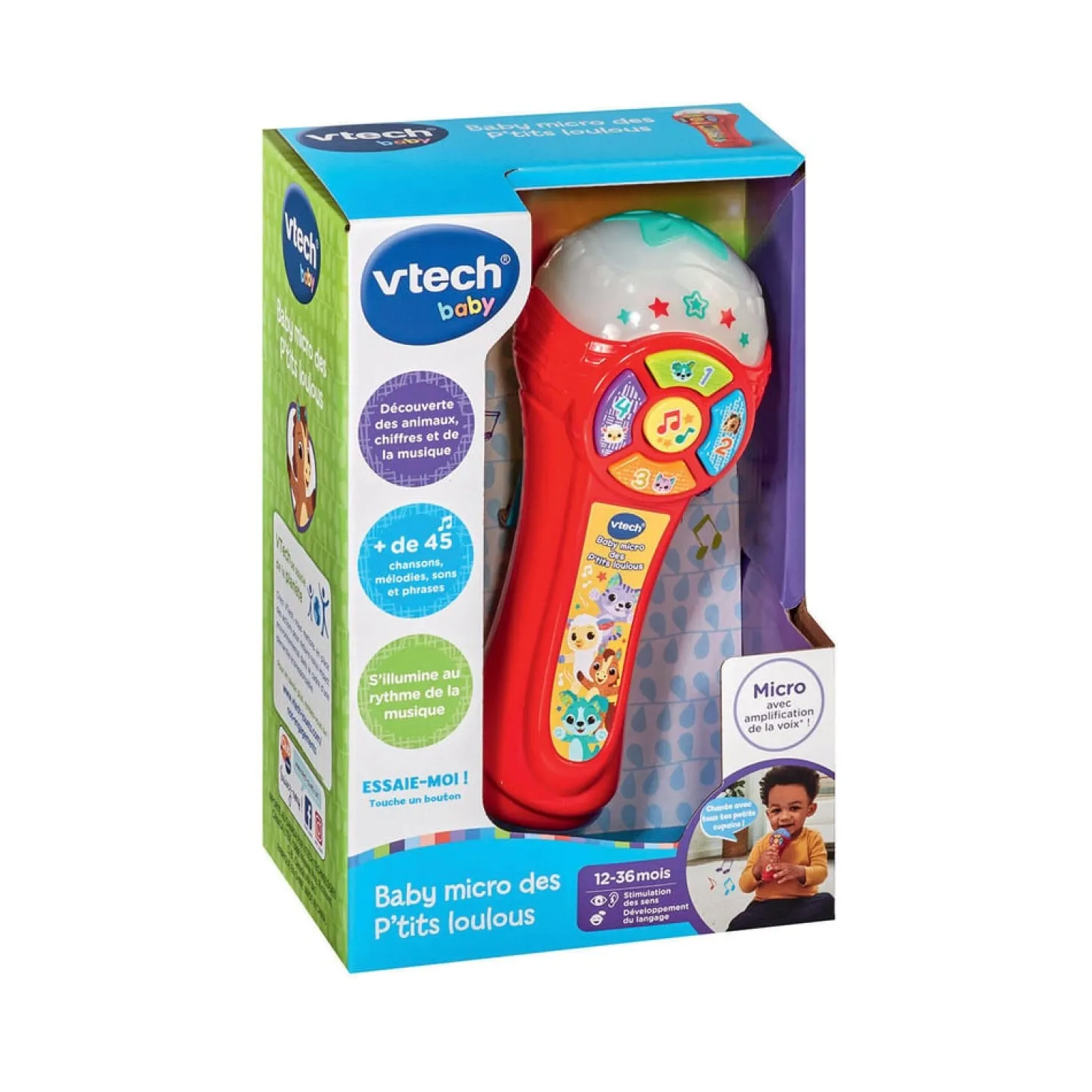 VTech Baby Baby micro des p'tits loulous Multicolore