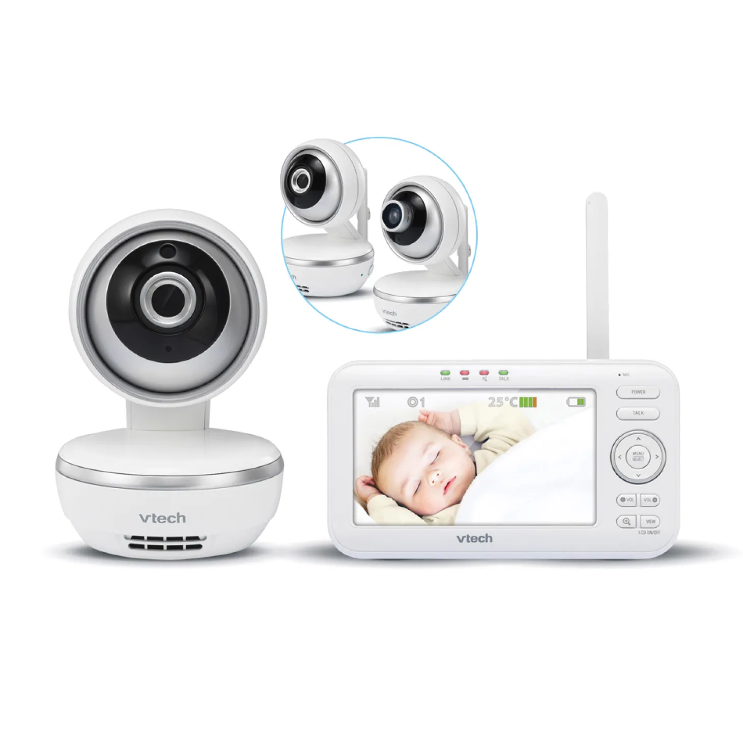 VTech Baby Babyphone Vidéo Vision XXL BM4550