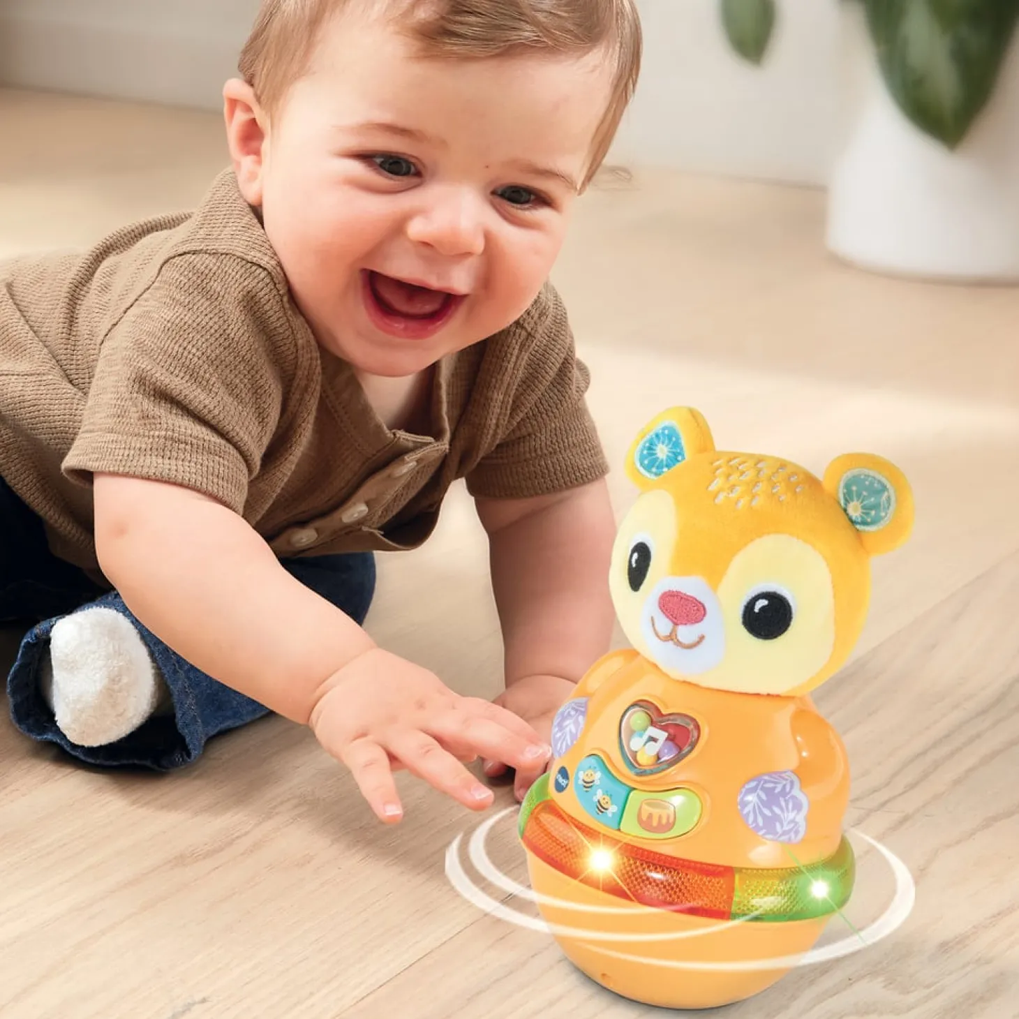 VTech Baby Bonbon mon ourson culbuto Multicolore