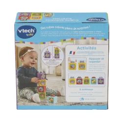 VTech Baby Cubes animaux surprises Multicolore