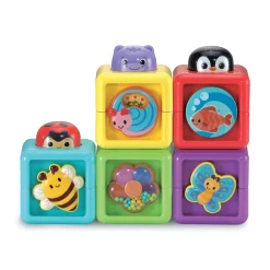 VTech Baby                    Cubes animaux surprises    Multicolore