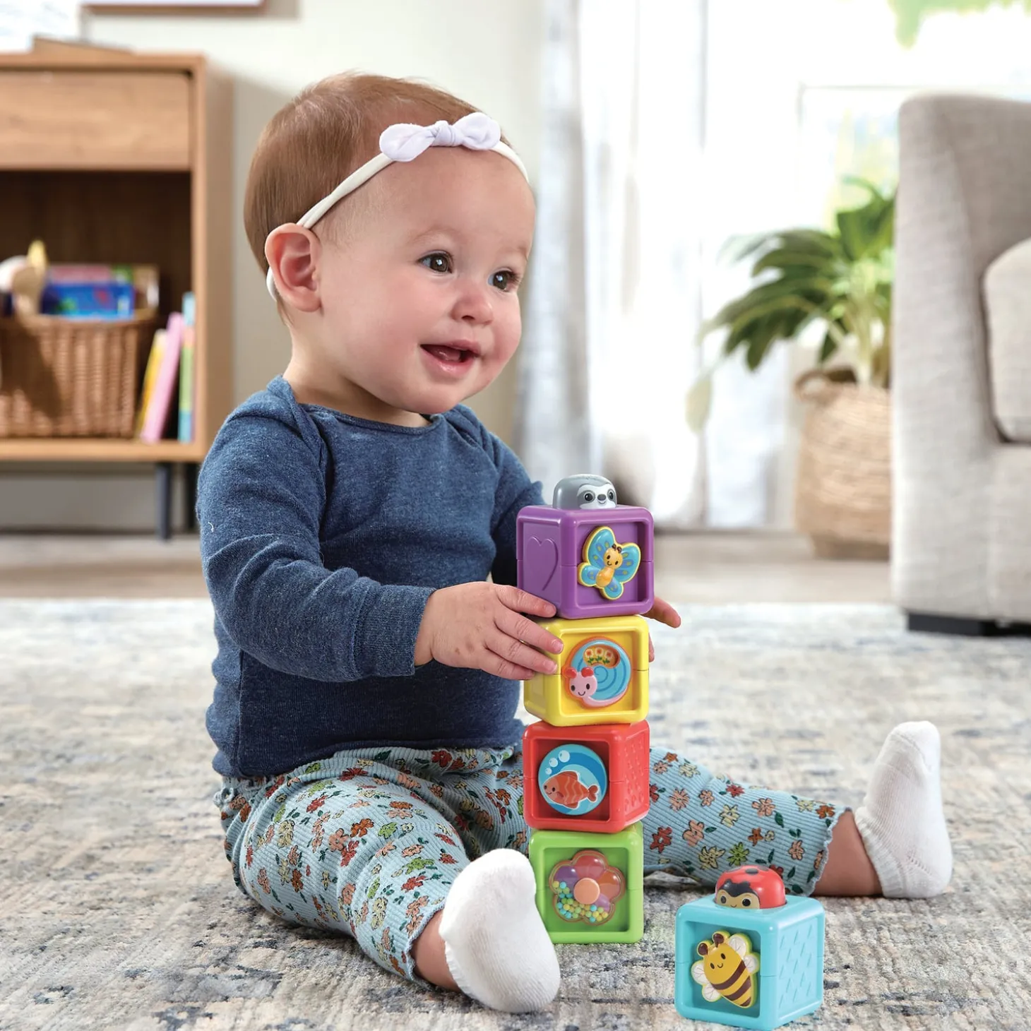 VTech Baby Cubes animaux surprises Multicolore