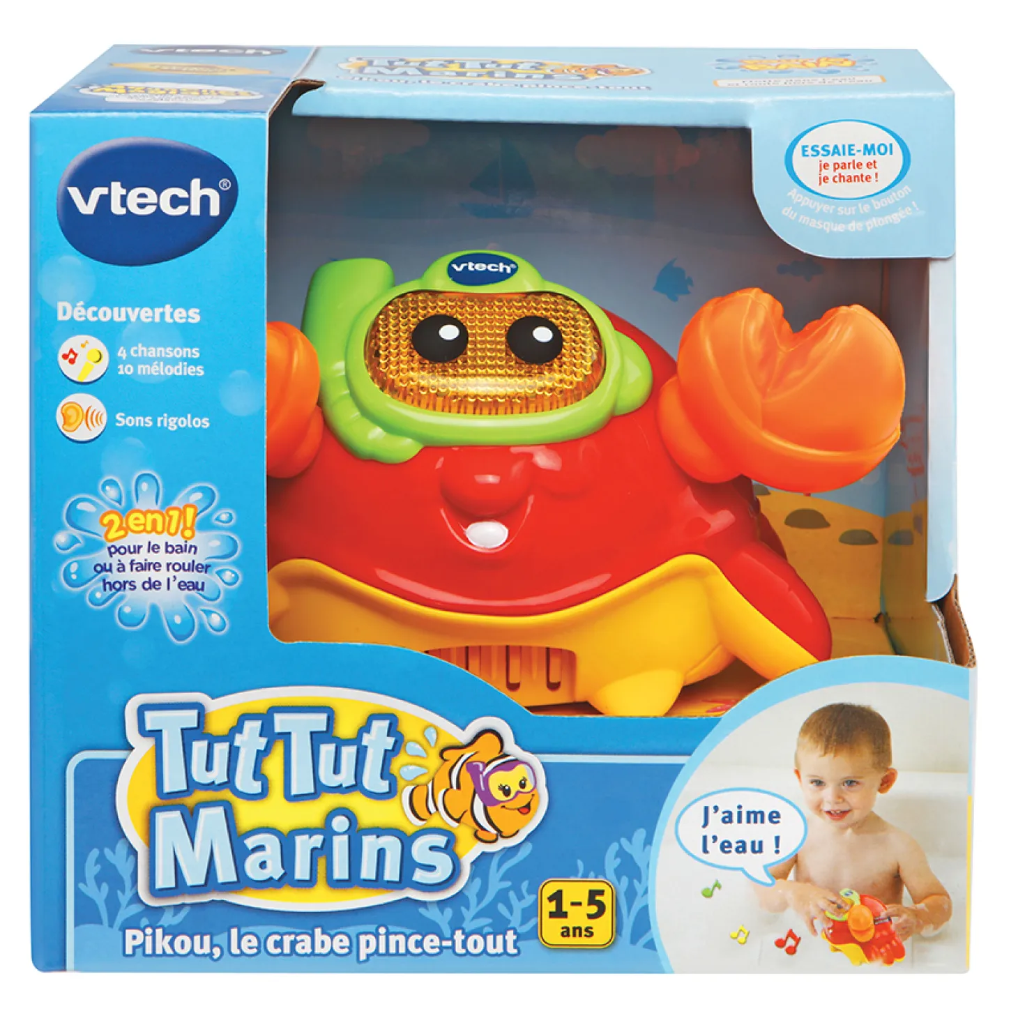 VTech Baby Jeu de bain bateaux & animaux