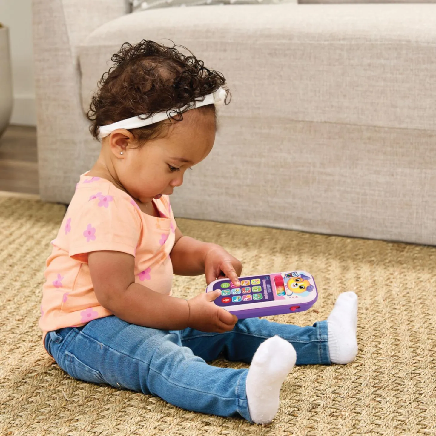 VTech Baby Jouet Allo bebe messages magiques Rose