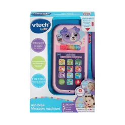 VTech Baby Jouet Allo bebe messages magiques Rose
