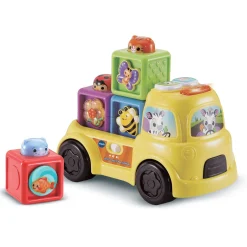 VTech Baby Jouet Camion Lumi cubes surprises Multicolore